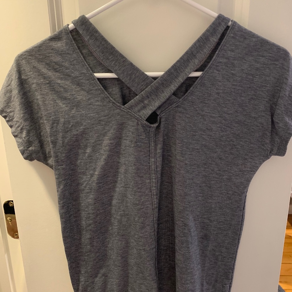 Athleta Girls Grey T-shirt